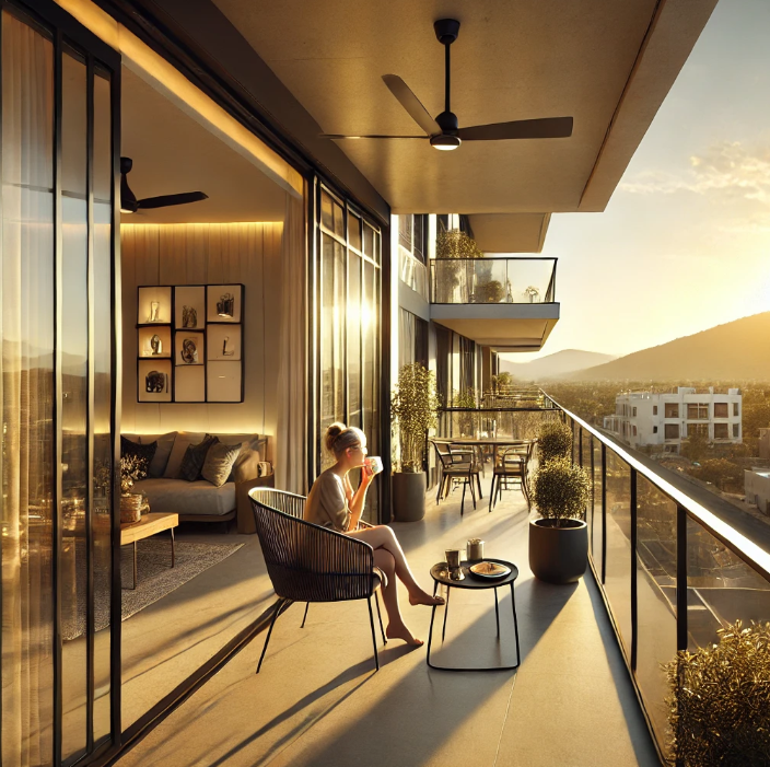 Forgetting Sunshine and Fresh Air in Apartment
